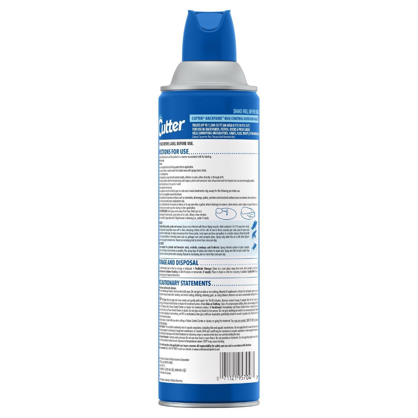  Cutter Backyard Insect Killer Fog 16 Oz