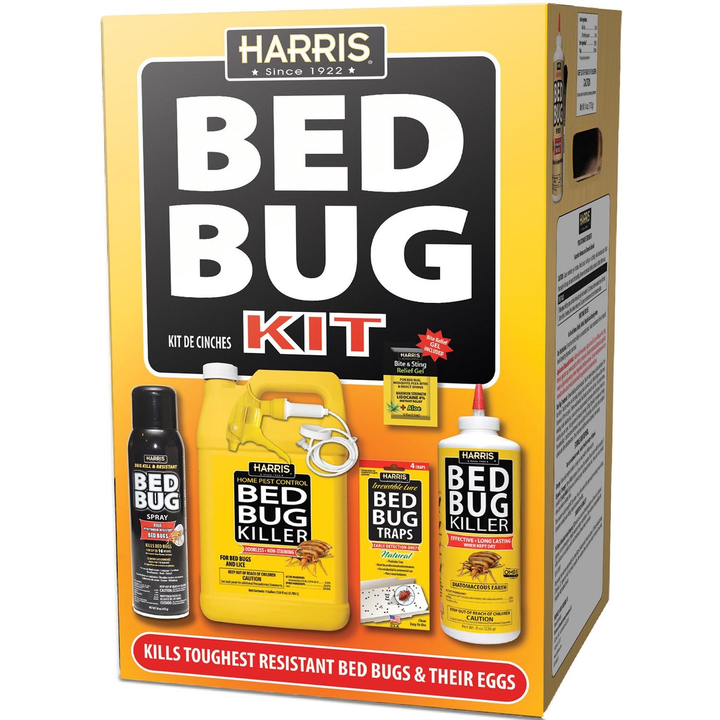  Harris Bed Bug Kit Liquid 4 Pc