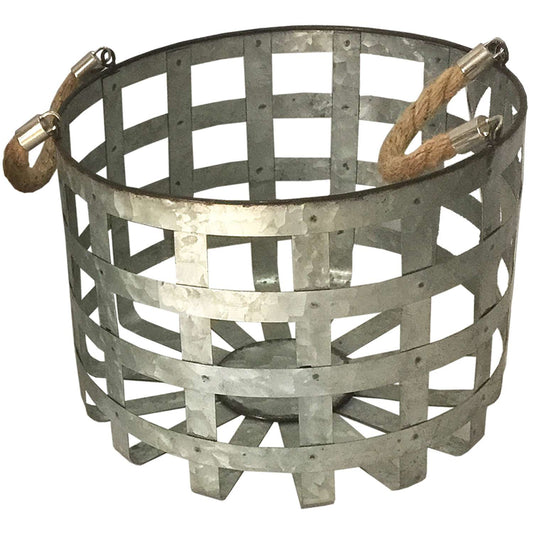  Avera Products Metal Planter Galvanized