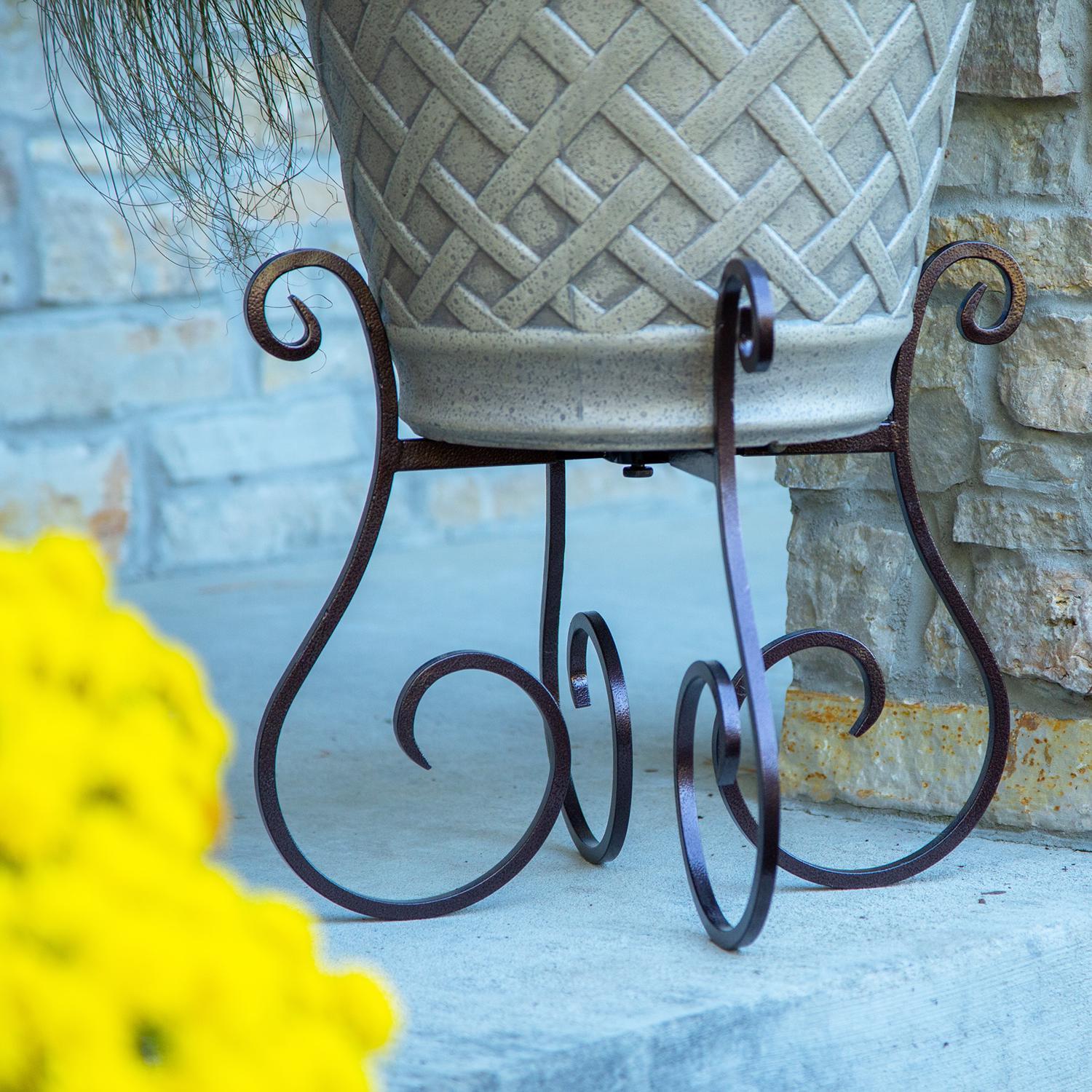  Gardien Bronze Steel Plant Stand