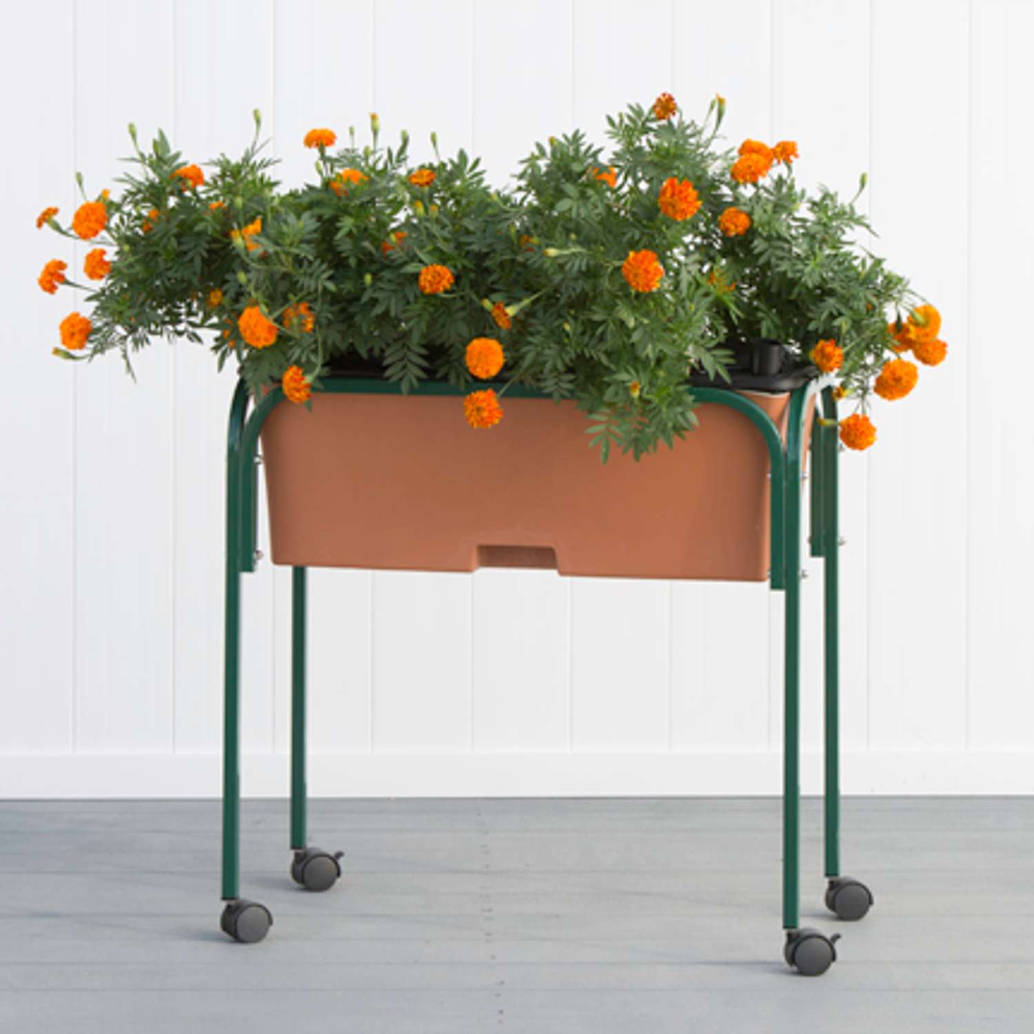  EarthBOX 27 In. H Green Steel Plant Stand