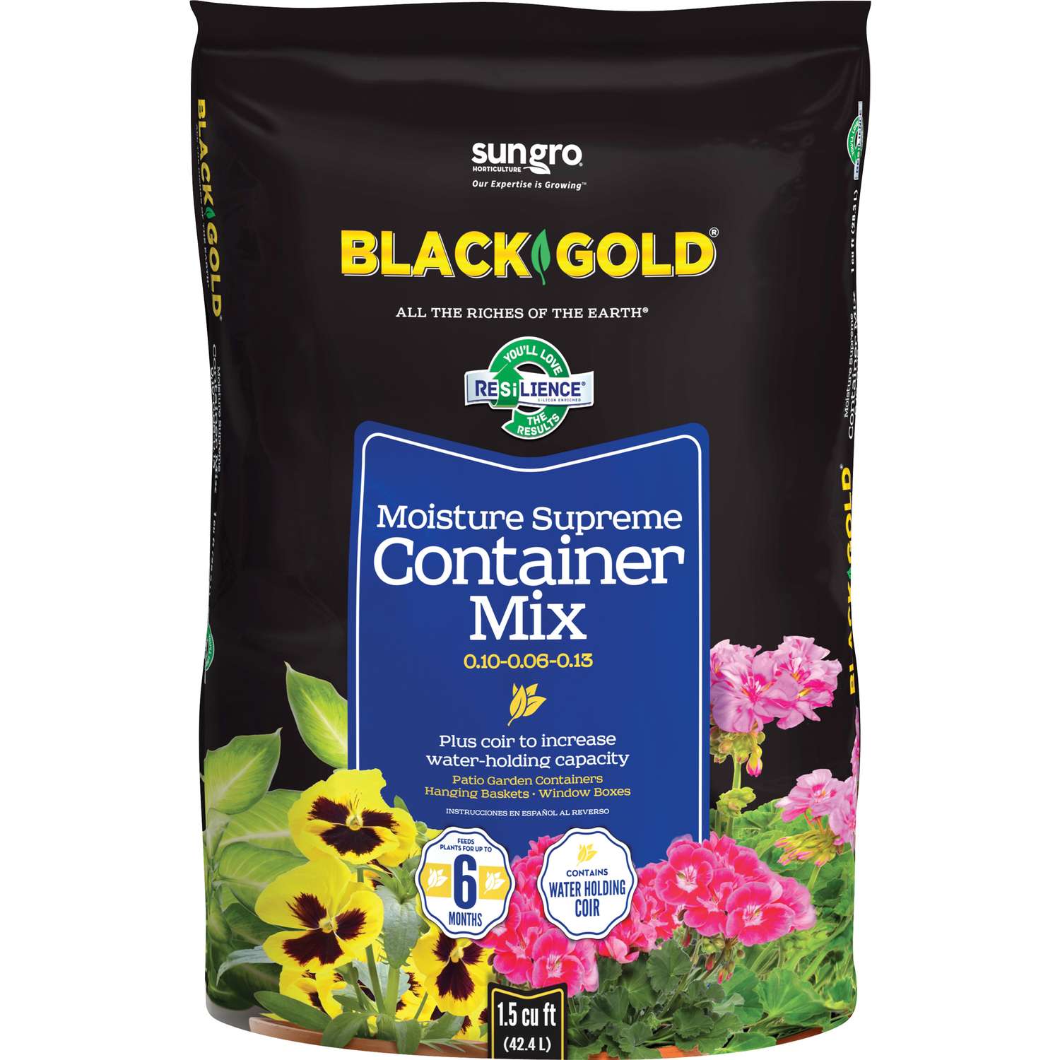  Black Gold Flower And Plant Potting Mix 1.5 Cu Ft