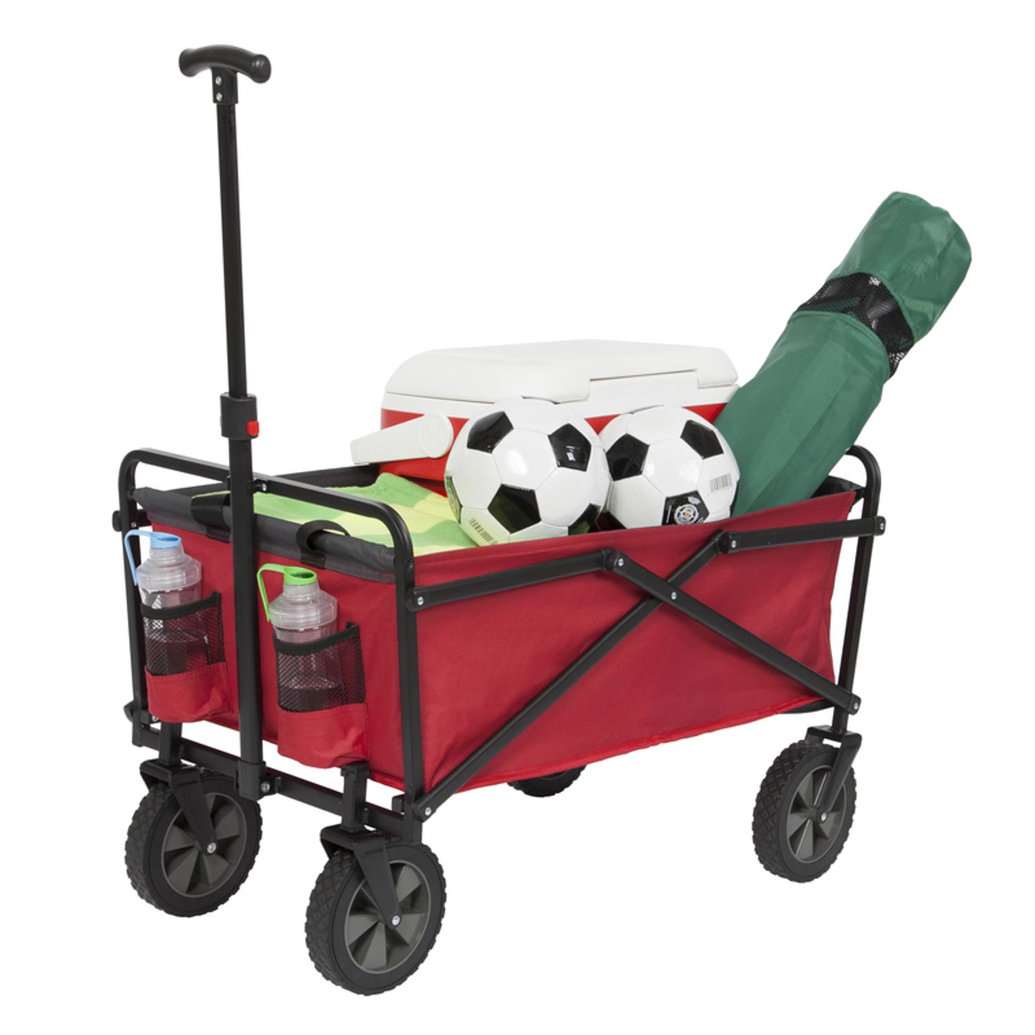  Seina Road Warrior Polyester Fabric Utility Cart 3.6 Cu Ft