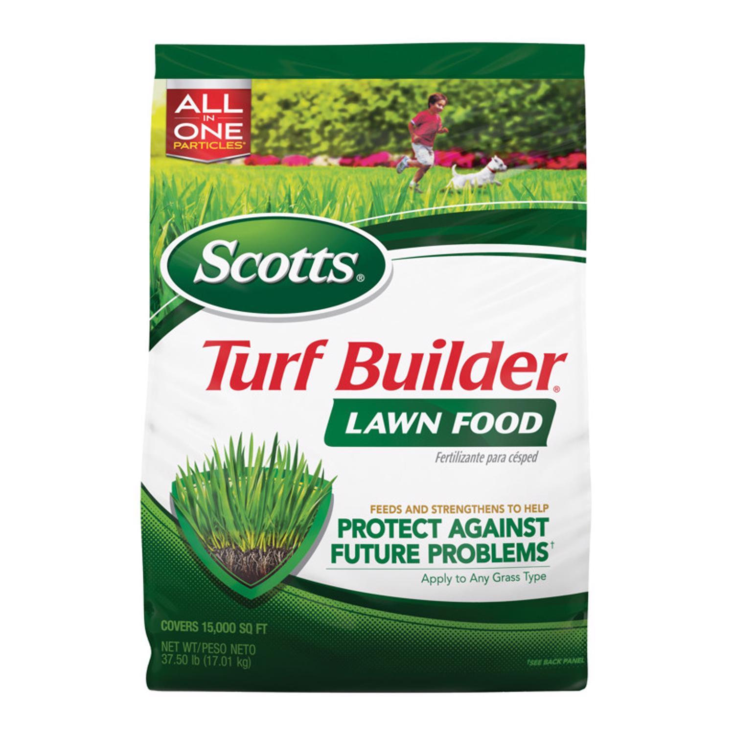  Scotts Turf Builder All-Purpose Lawn Food For All Grasses 15000 Sq Ft