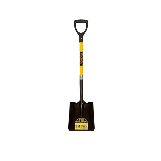  Structron S600 Power Square Shovel Fiberglass Handle