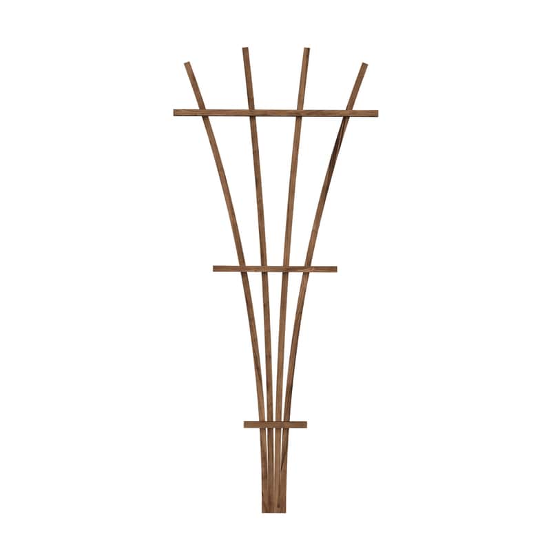  Panacea 48 In. H X 1-1/2 In. W Brown Wood Vine Supports