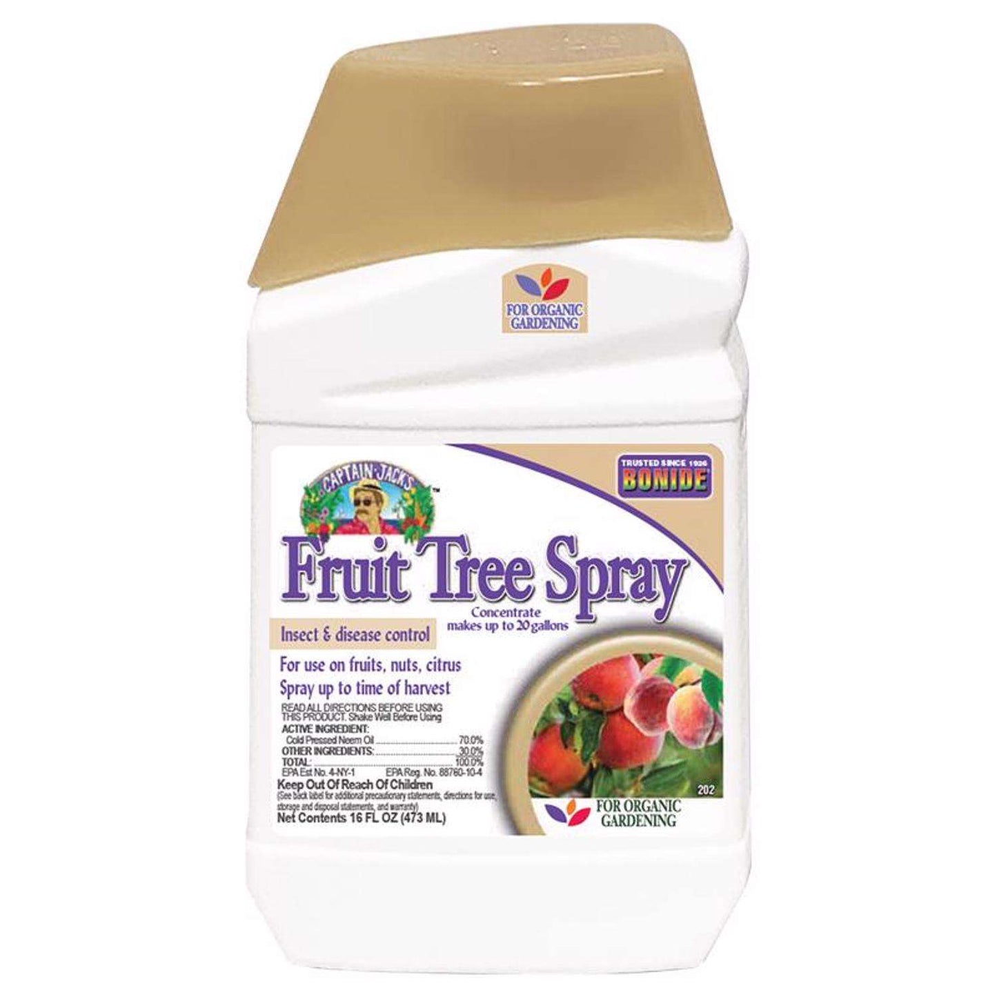 Bonide Captain Jacks Fruit Tree Disease And Insect Control Concentrate 16 Oz