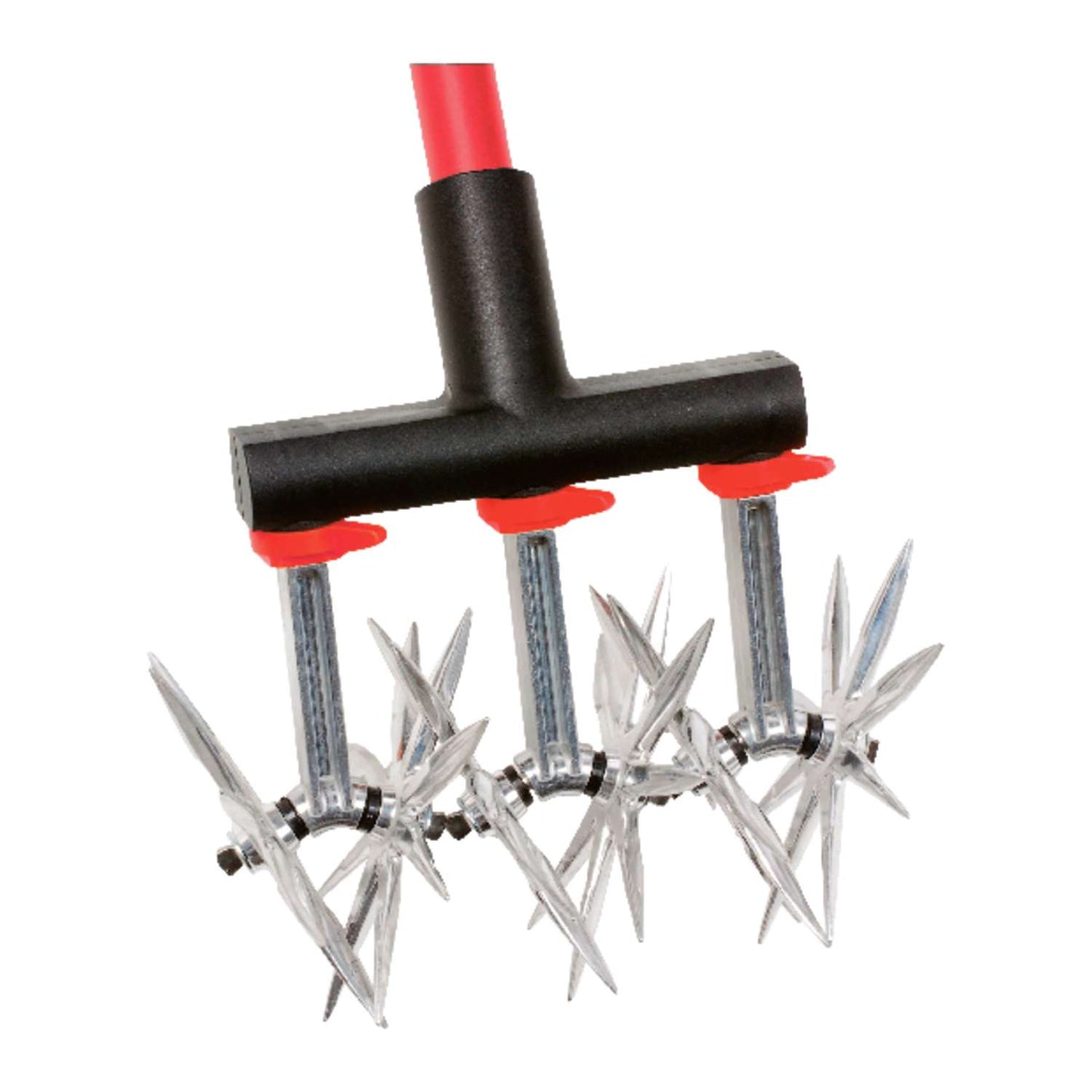  Apex Aluminum Rotary Hand Cultivator 48 In. Fiberglass Handle
