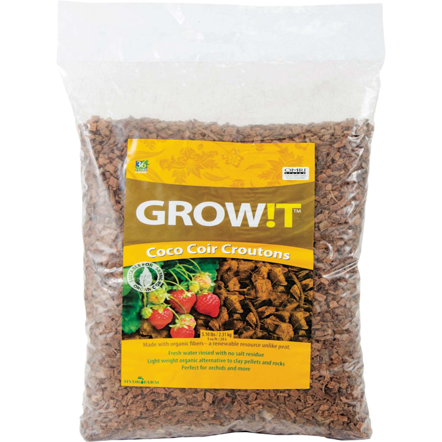  GROW!T Organic All Purpose Coco Coir 1 Cu Ft