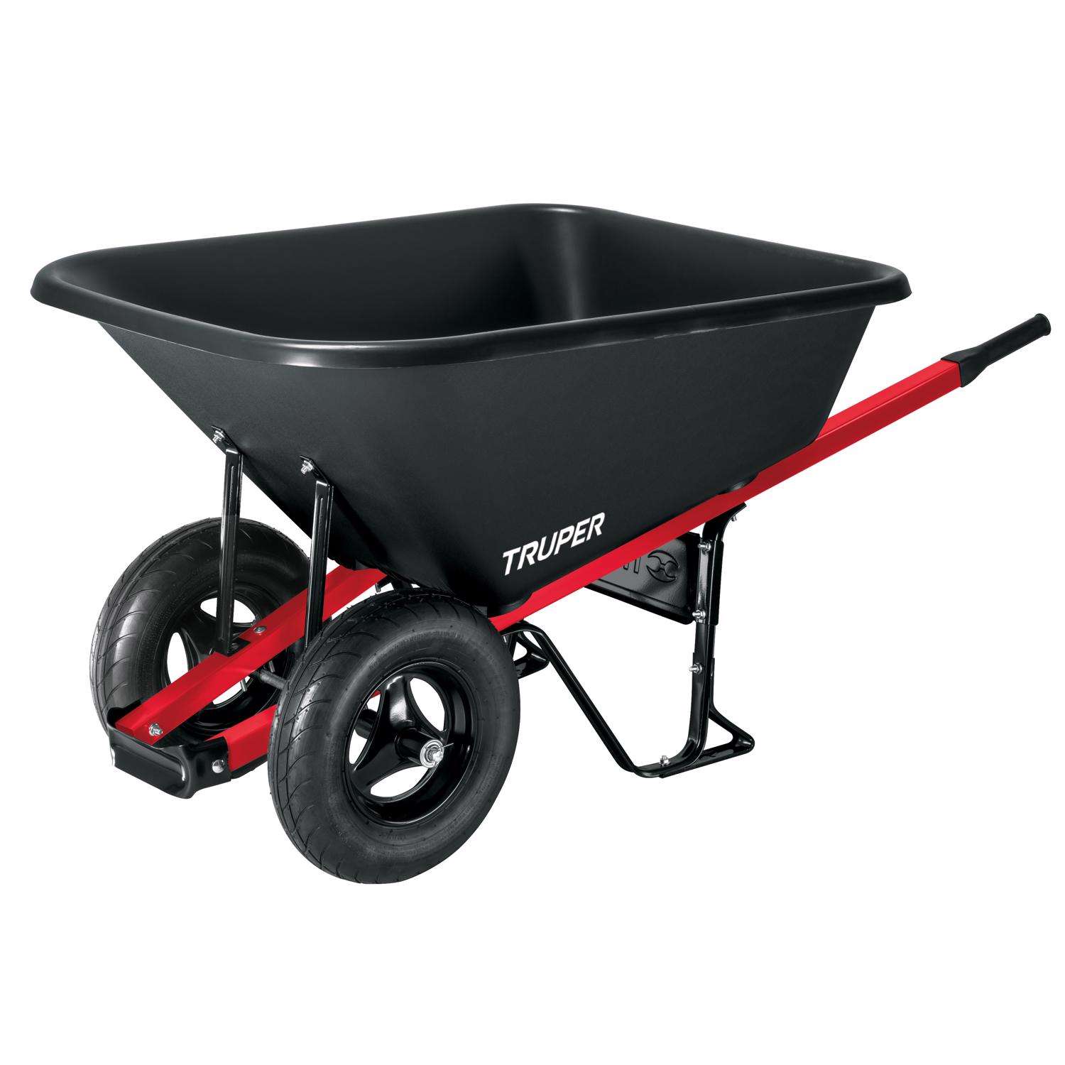  Truper Poly Wheelbarrow 8 Ft³