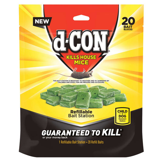  D-CON Animal Repellent Blocks For Mice