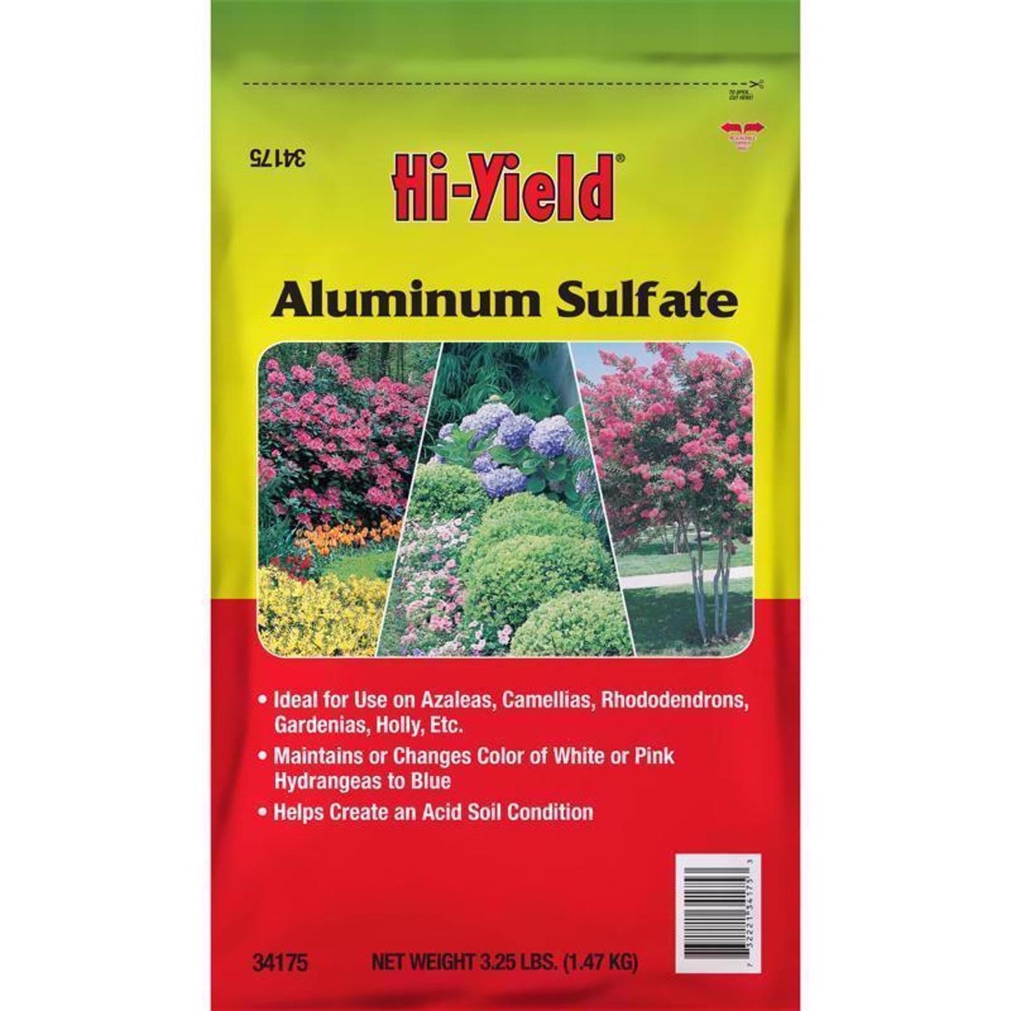  Hi-Yield Aluminum Sulfate 533 Sq Ft 3.25 Lb