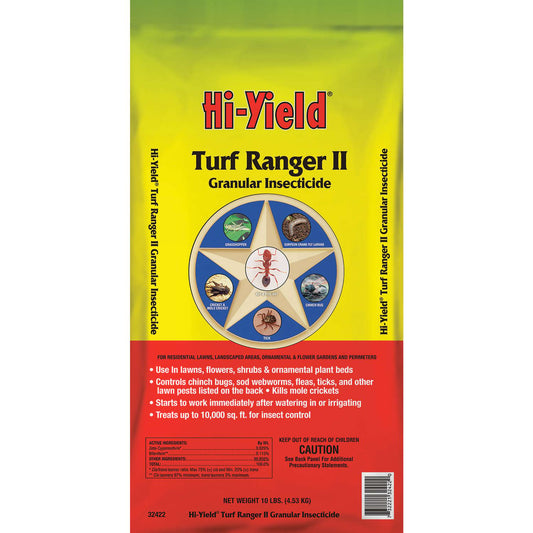  Hi-Yield Turf Ranger II Insect Killer Granules 10 Lb