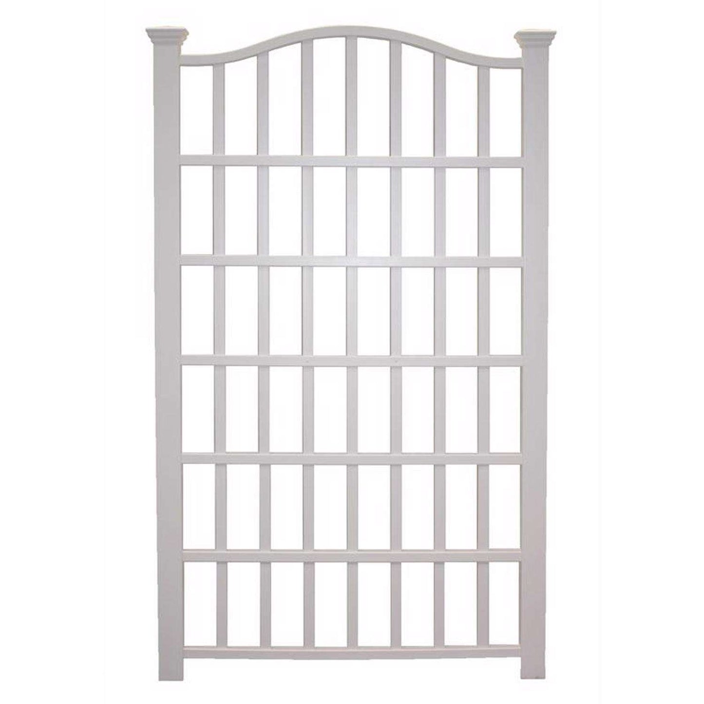  Vita Grande 96 In. H White Vinyl Garden Trellis