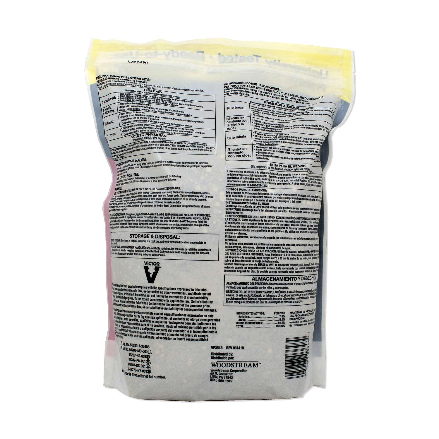 Victor Snake-A-Way Animal Repellent Granules For Snakes 4 Lb
