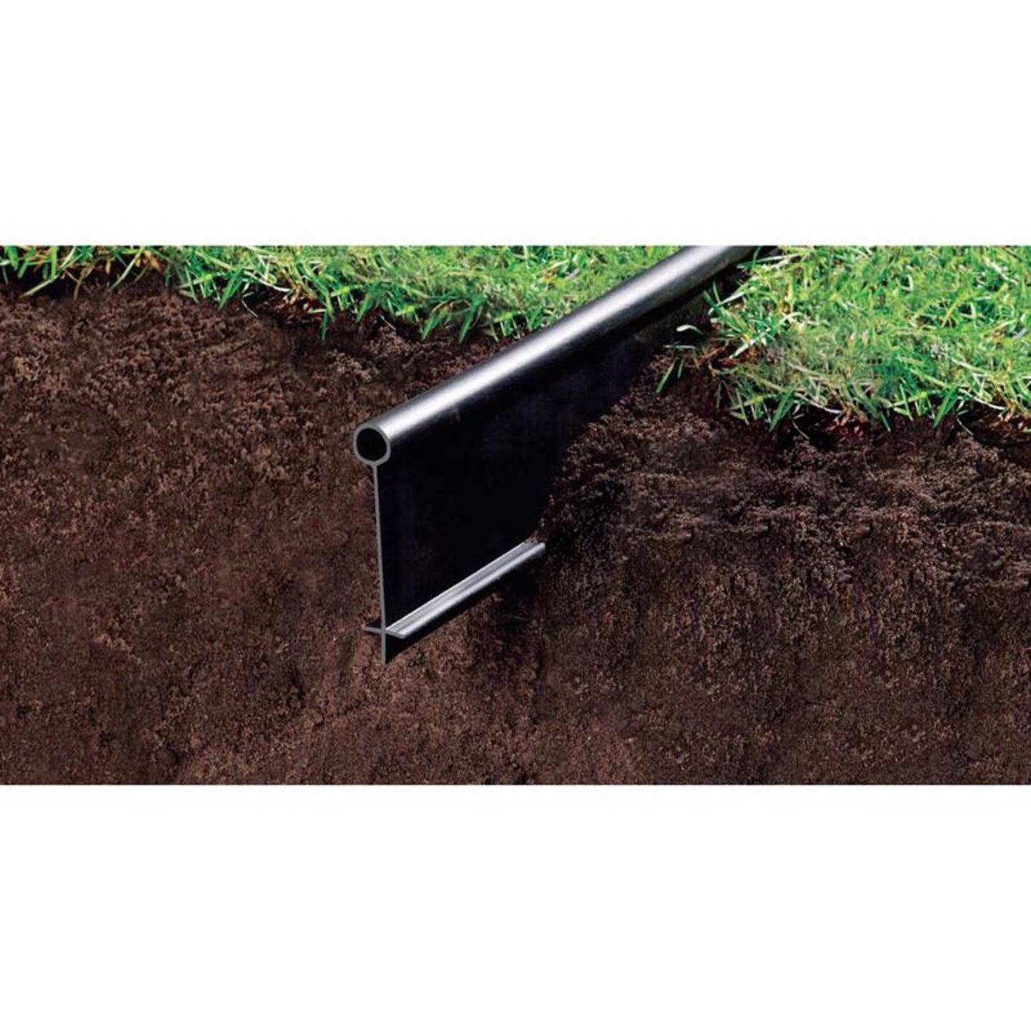  Master Mark 20 Ft. L X 3.5 In. H Plastic Black Lawn Edging