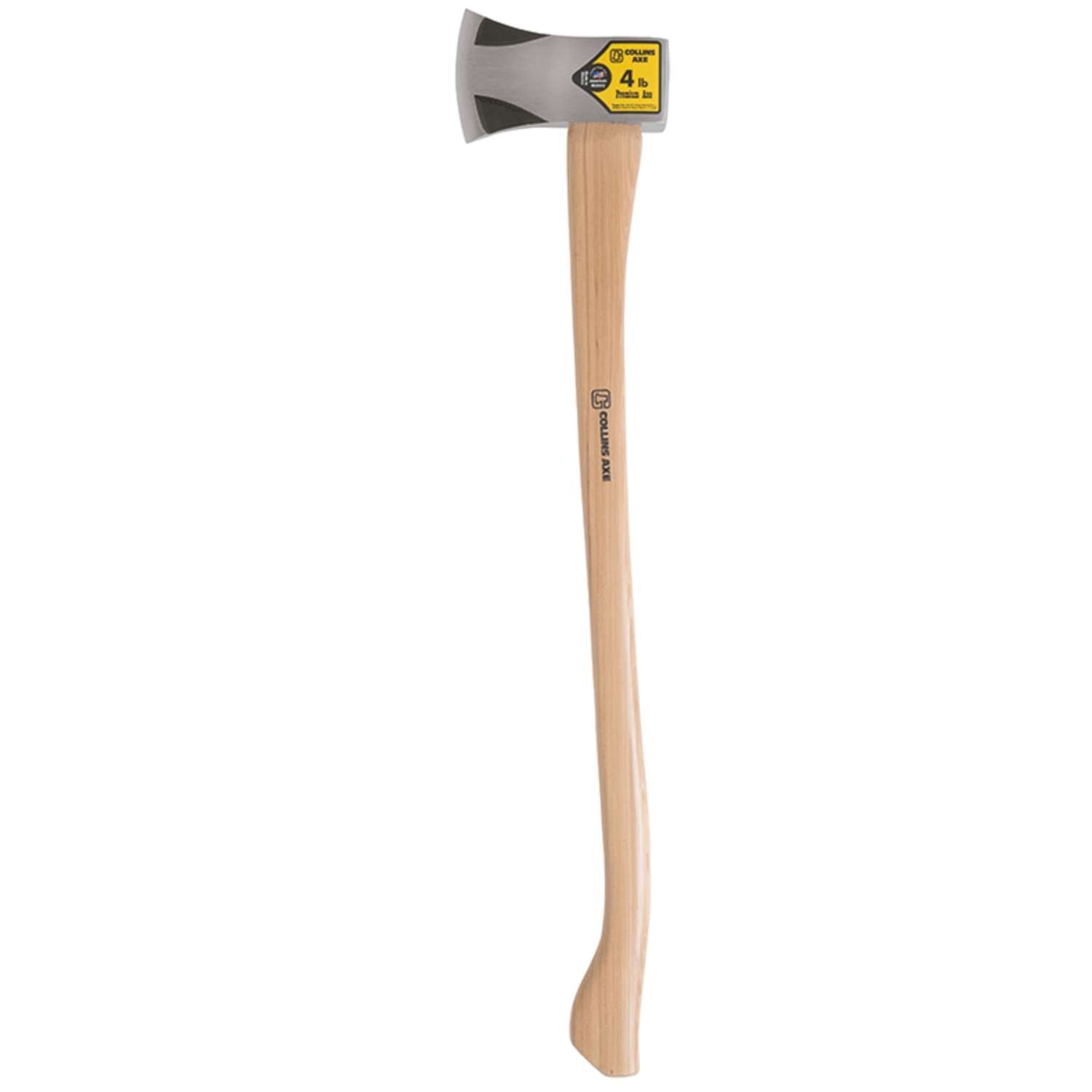  Collins 4 Lb Single Bit Splitting Axe 35 In. Wood Handle
