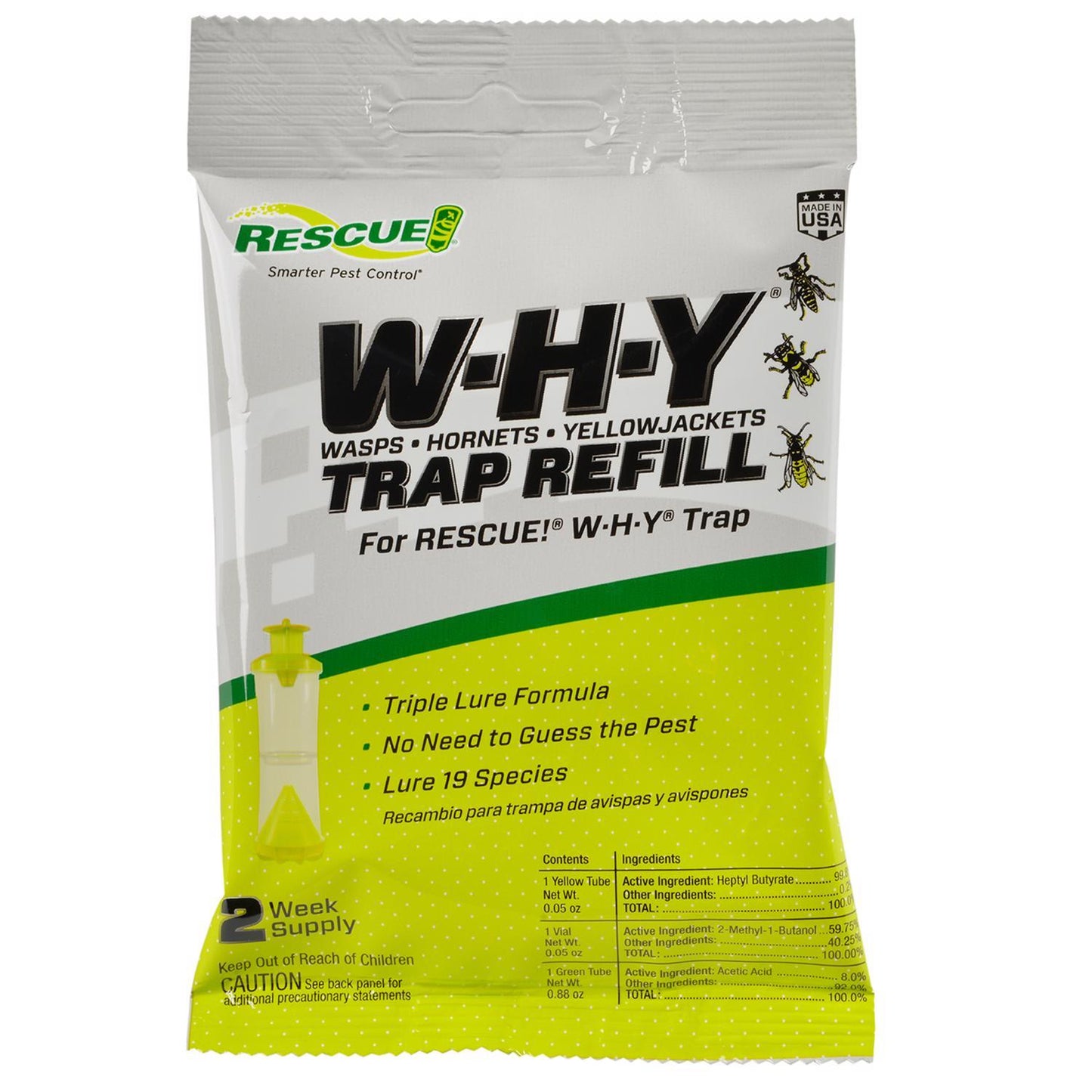  RESCUE! Yellowjacket & Wasp Trap 0.88 Oz