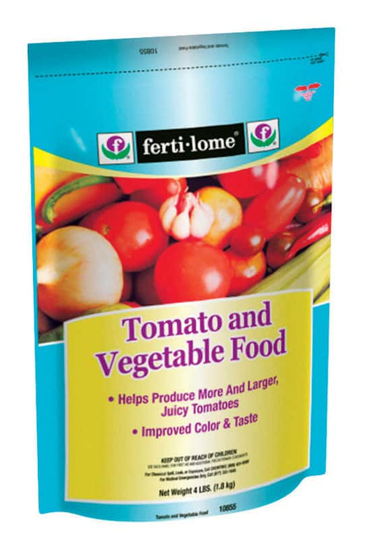  Ferti-lome TOMATO AND VEGETABLE Granules Plant Food 4 Lb