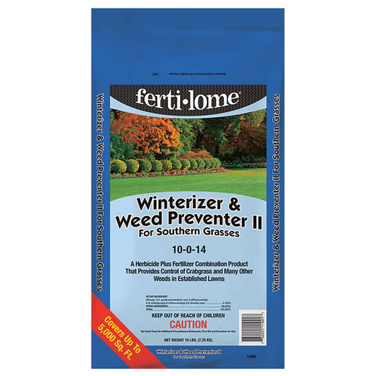  Ferti-lome Winterizer Lawn Fertilizer For Multiple Grass Types 4500 Sq Ft