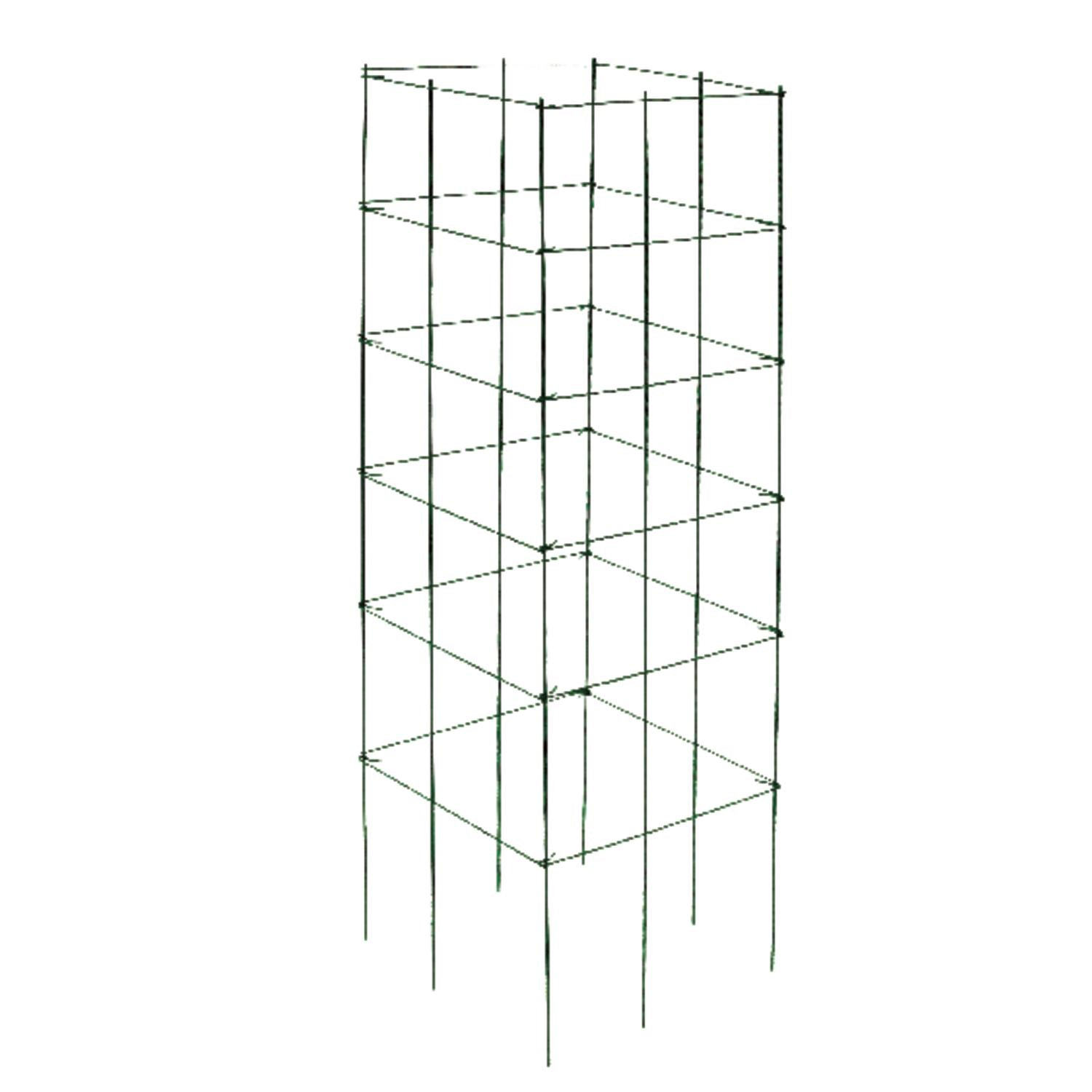  Panacea 44 In. H X 11.5 In. W Silver Steel Tomato Cage