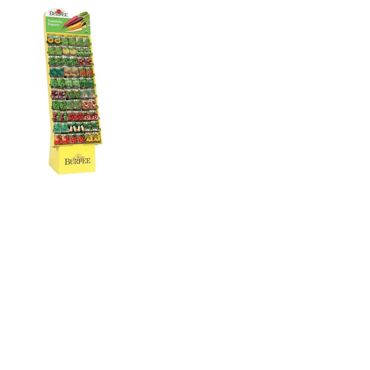  Burpee Vegetable Seed Display 1 Pk