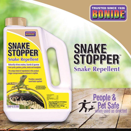  Bonide Snake Stopper Animal Repellent Granules For Snakes 4 Lb