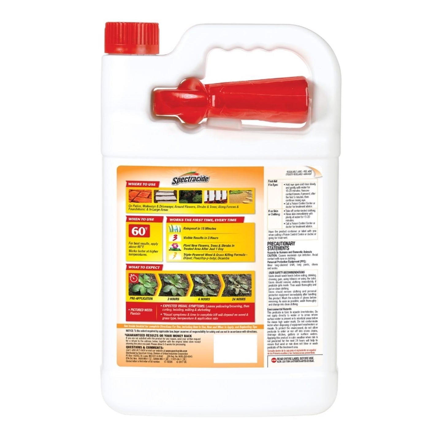  Spectracide Weed And Grass Killer RTU Liquid 1 Gal