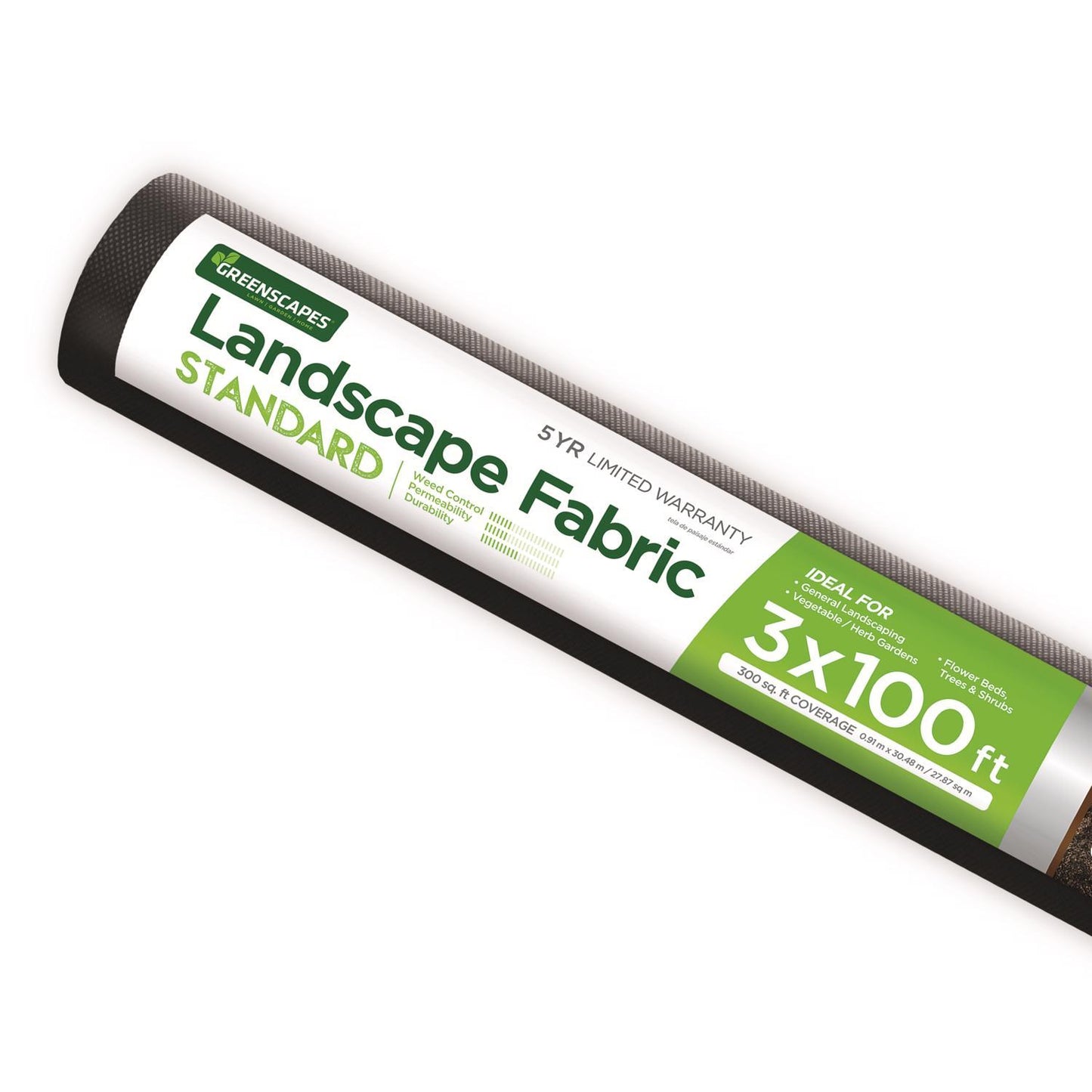  Greenscapes 3 Ft. W X 100 Ft. L Polypropylene Landscape Fabric