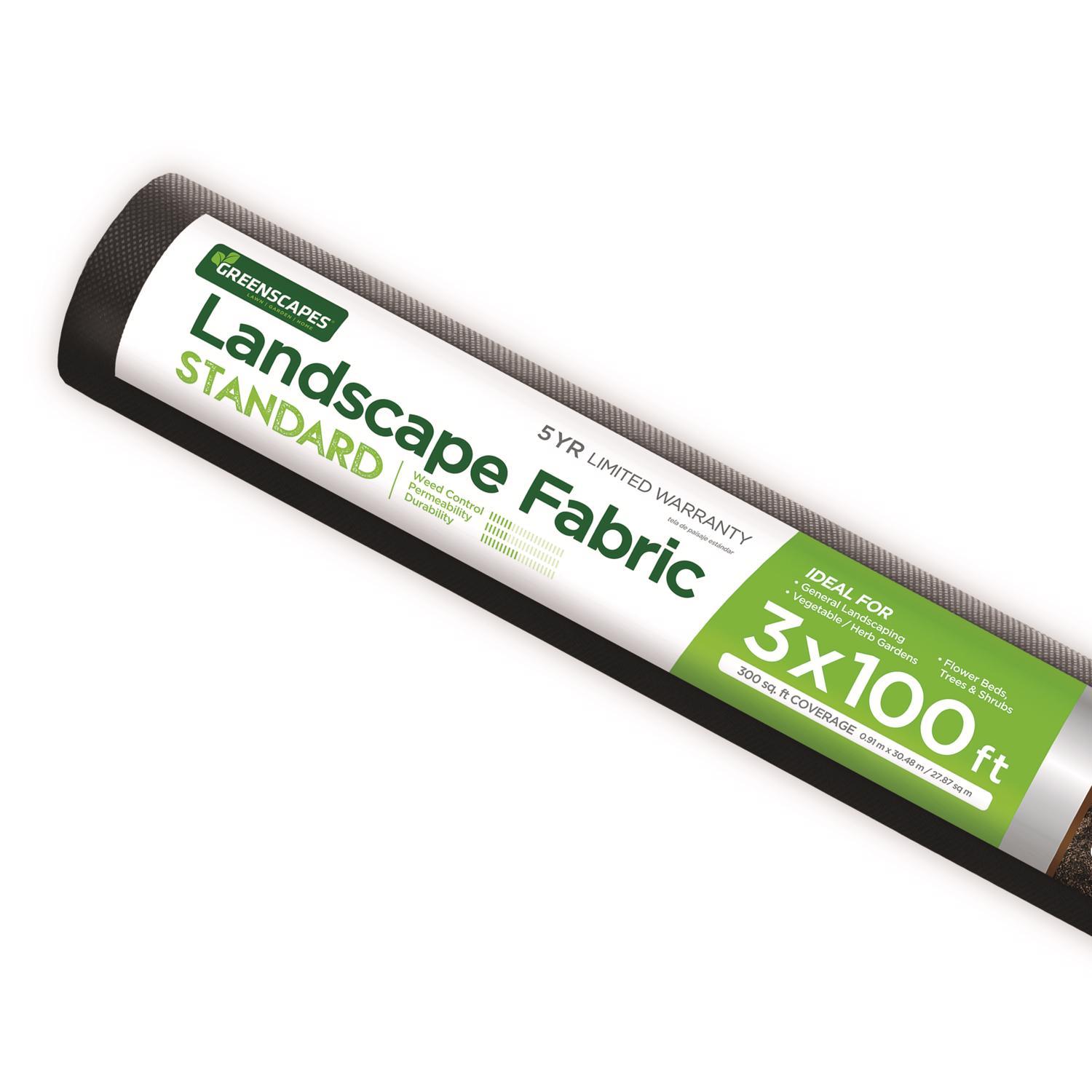  Greenscapes 3 Ft. W X 100 Ft. L Polypropylene Landscape Fabric