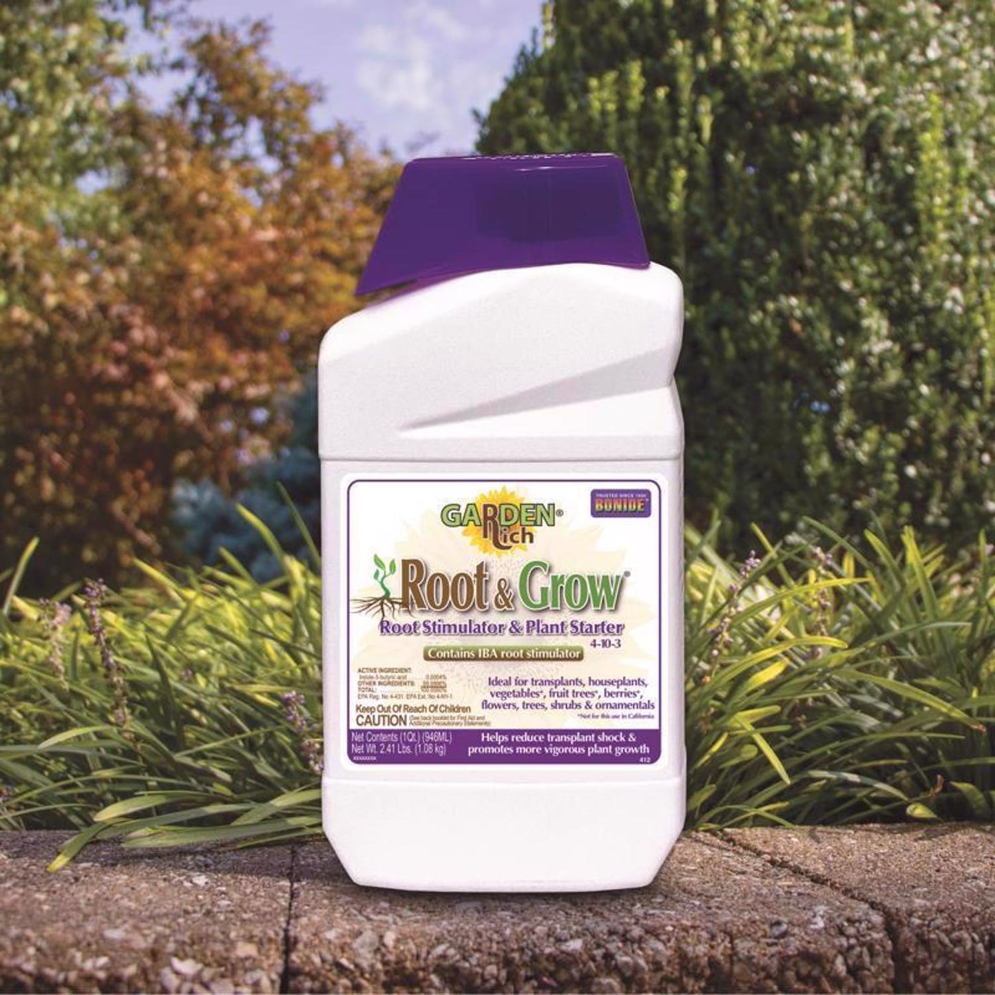  Bonide Garden Rich Root & Grow Liquid Root Stimulator & Plant Starter 1 Qt