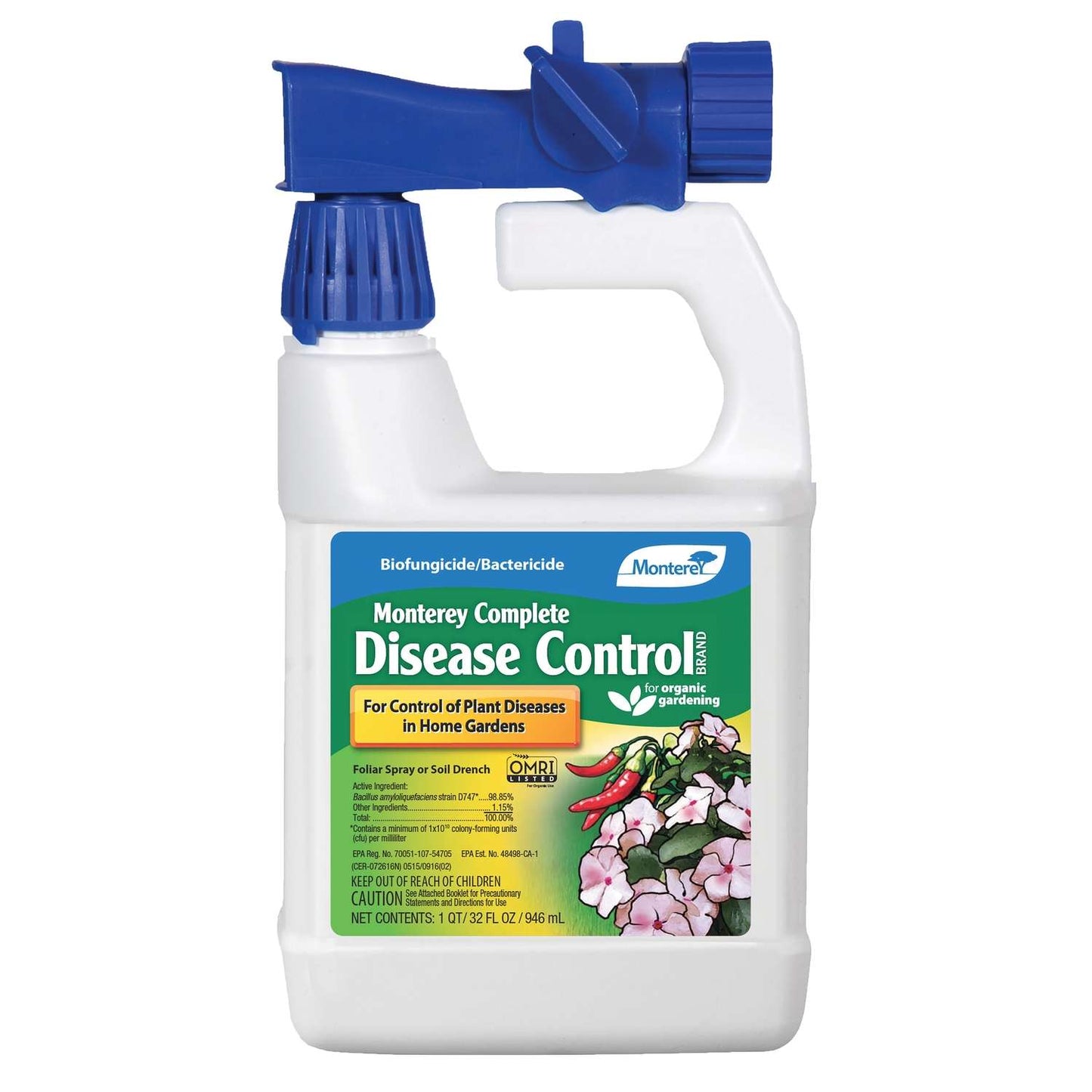  Monterey Complete Organic Concentrated Liquid Disease Control 1 Qt