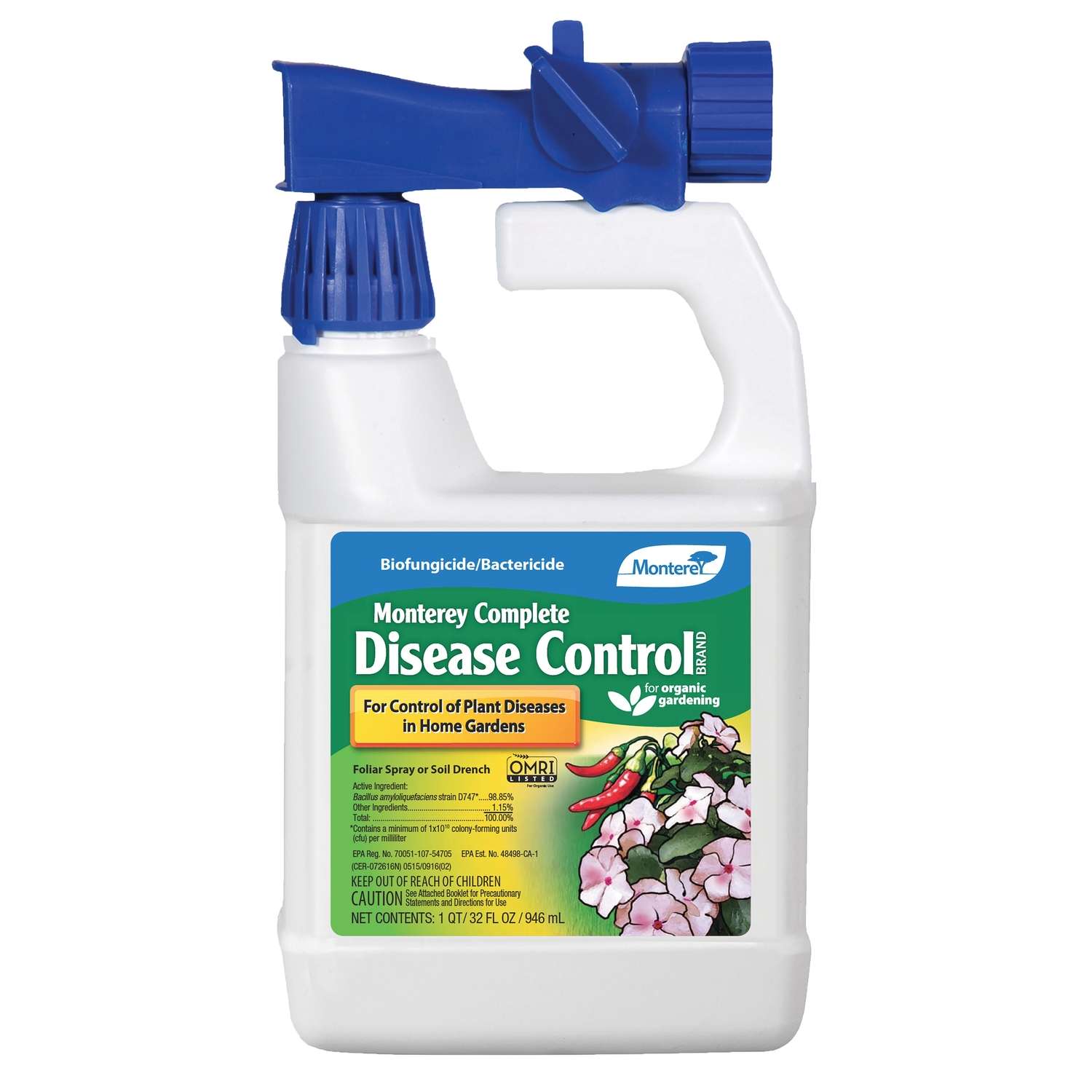  Monterey Complete Organic Concentrated Liquid Disease Control 1 Qt