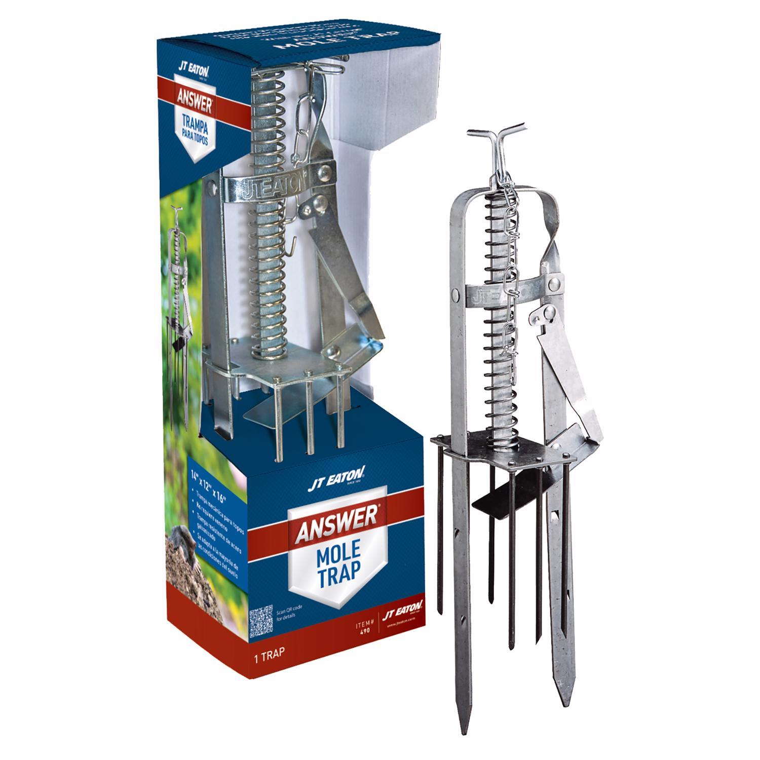  JT Eaton Answer Small Plunger Animal Trap For Moles 1 Pk