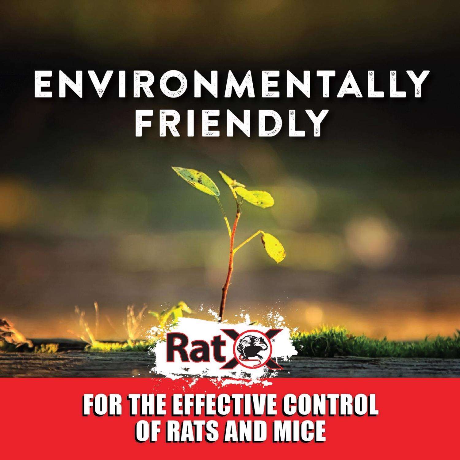  RatX Non-Toxic Bait Pellets For Mice And Rats 12 Oz 4 Pk