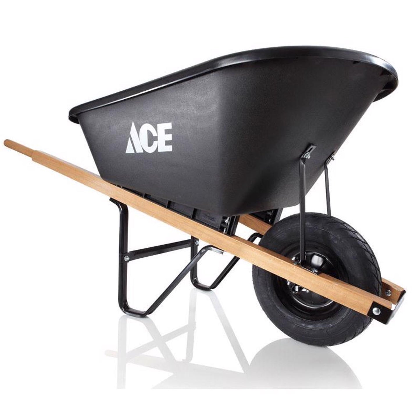  Ace Poly Residential Wheelbarrow 6 Cu Ft