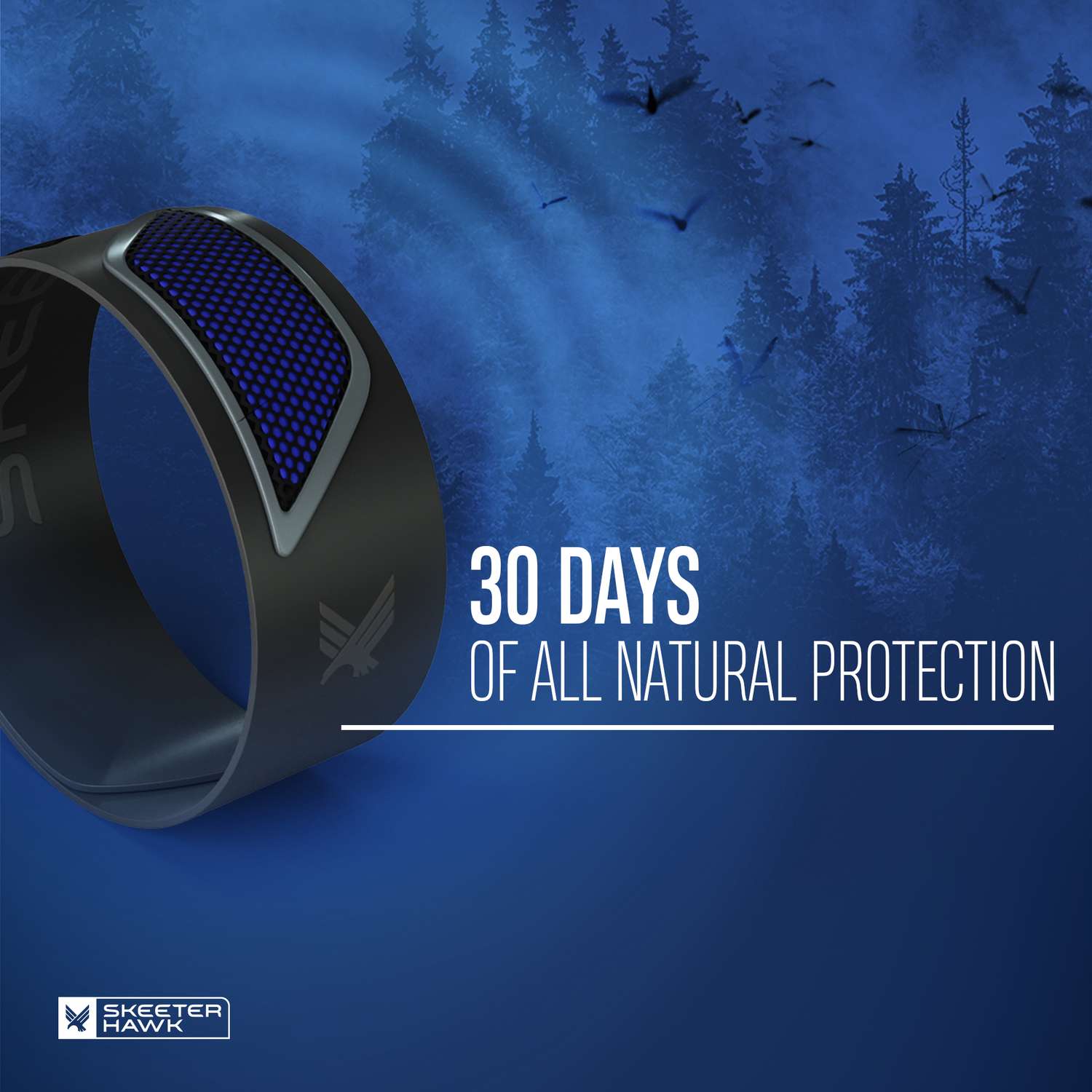  Skeeter Hawk Insect Repellent Wrist Band For Mosquitoes