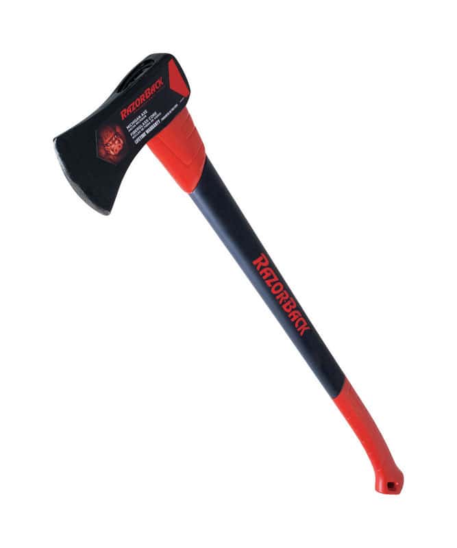  Razor-Back 3.5 Lb Single Bit Michigan Axe 33 In. Fiberglass Handle
