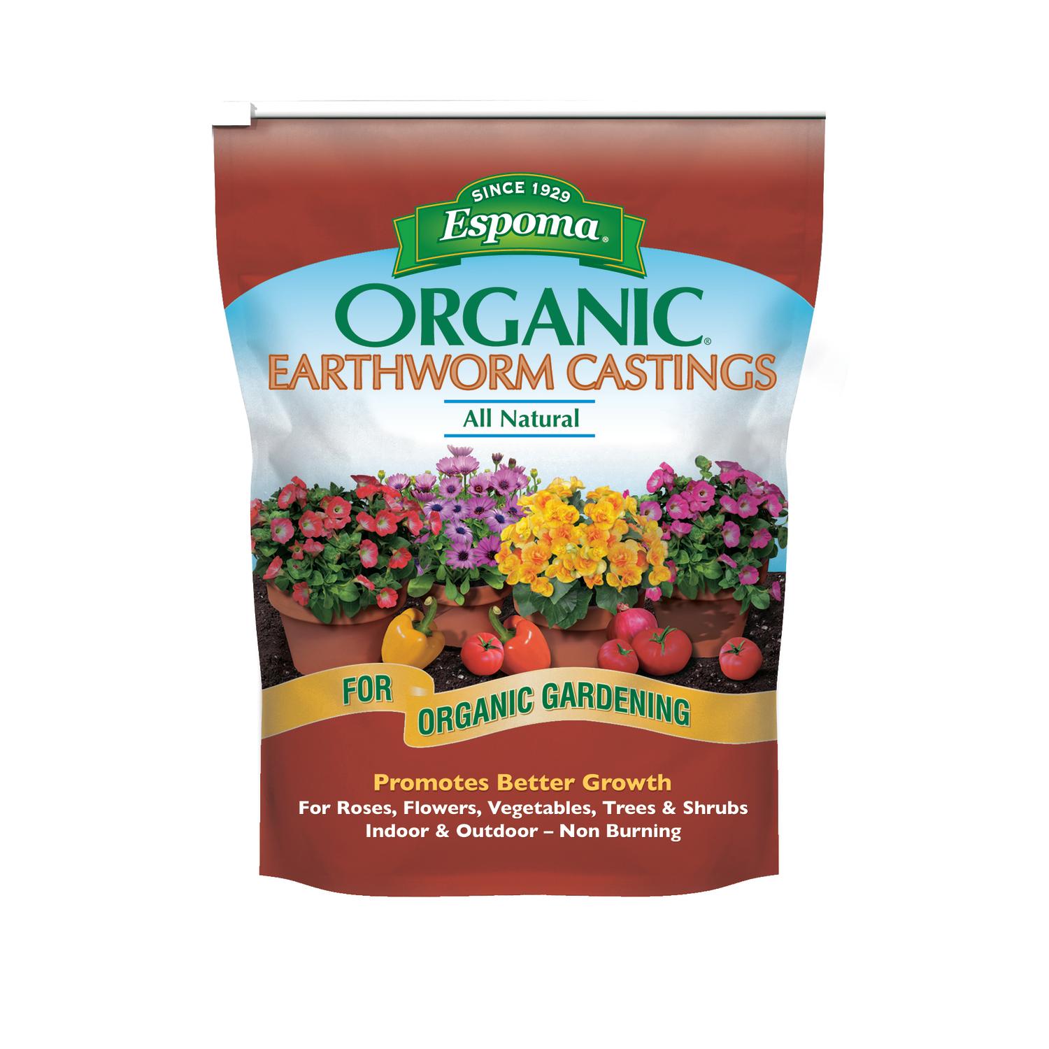  Espoma Earthworm Castings Organic All Purpose Fertilizer 4 Qt