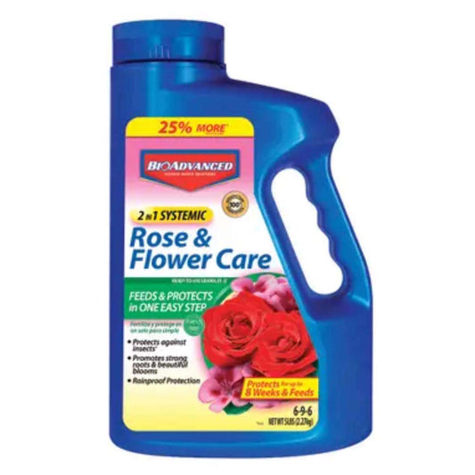  BioAdvanced Rose & Flower Care Granules Plant Food 5 Lb