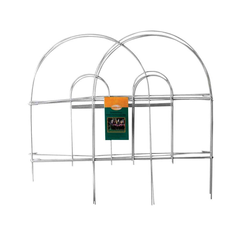  Panacea 8 Ft. L X 18 In. H PVC White Garden Fence