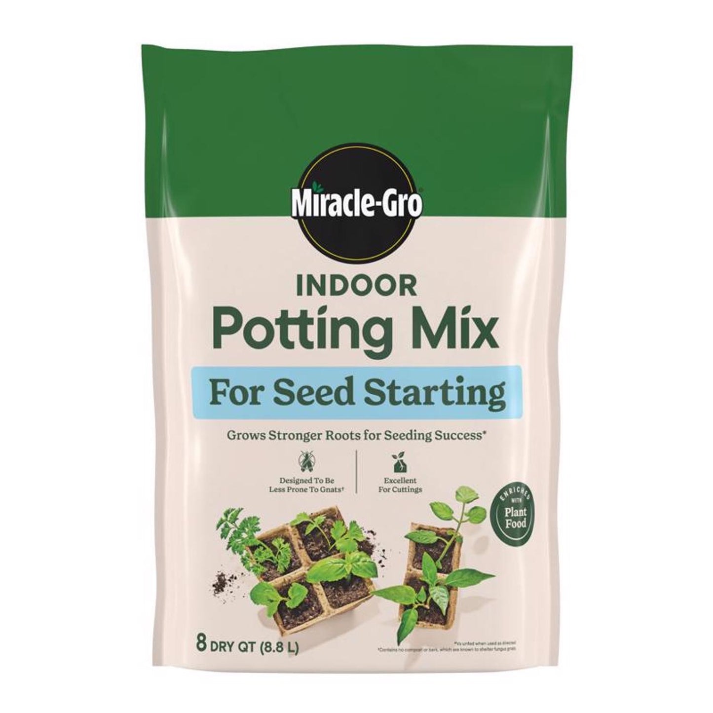  Miracle-Gro All Purpose Seed Starting Mix 8 Qt