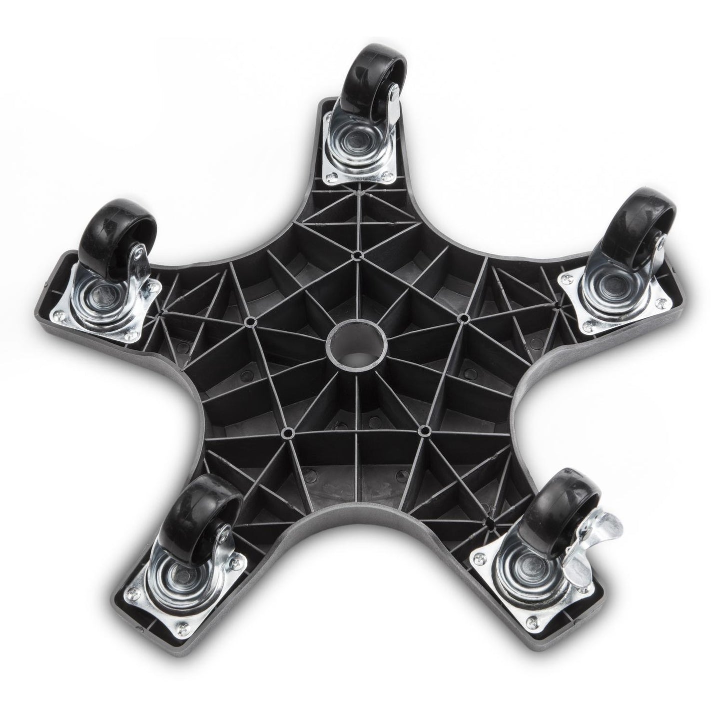  Down Under Decksaver 3.5 In. H X 15.25 In. W X 15.25 In. D X 15.25 In. D Plastic Plant Caddy Black