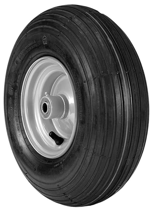  Arnold 6 In. D X 14 In. D 445 Lb. Cap. Centered Wheelbarrow Tire Rubber 1 Pk