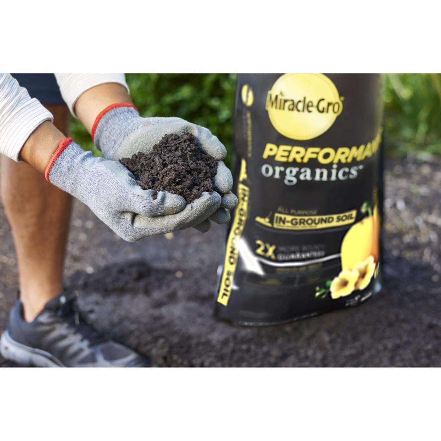 Miracle-Gro Performance Organics Organic All Purpose In-Ground Soil 1.3 Cu Ft