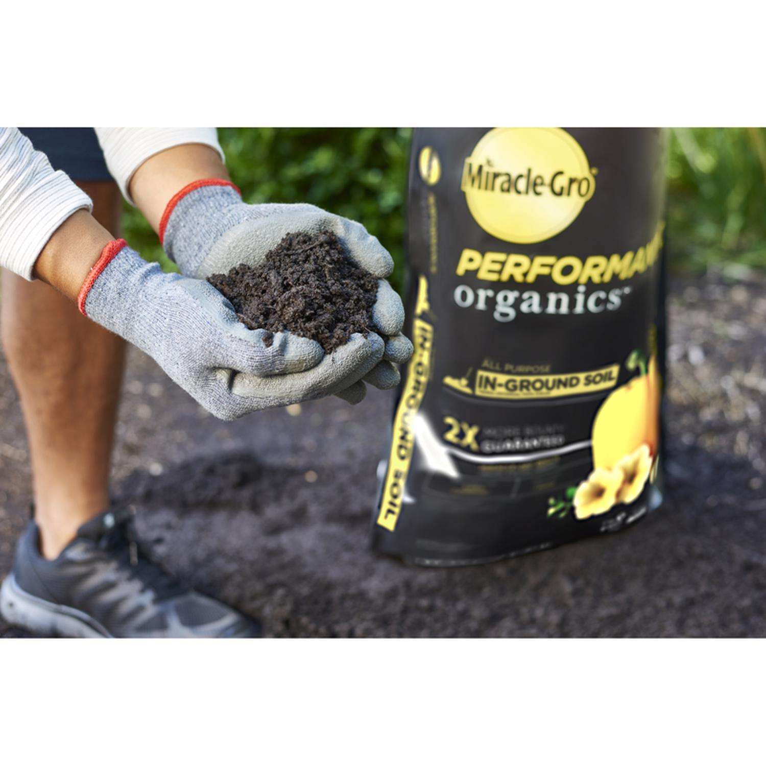  Miracle-Gro Performance Organics Organic All Purpose In-Ground Soil 1.3 Cu Ft