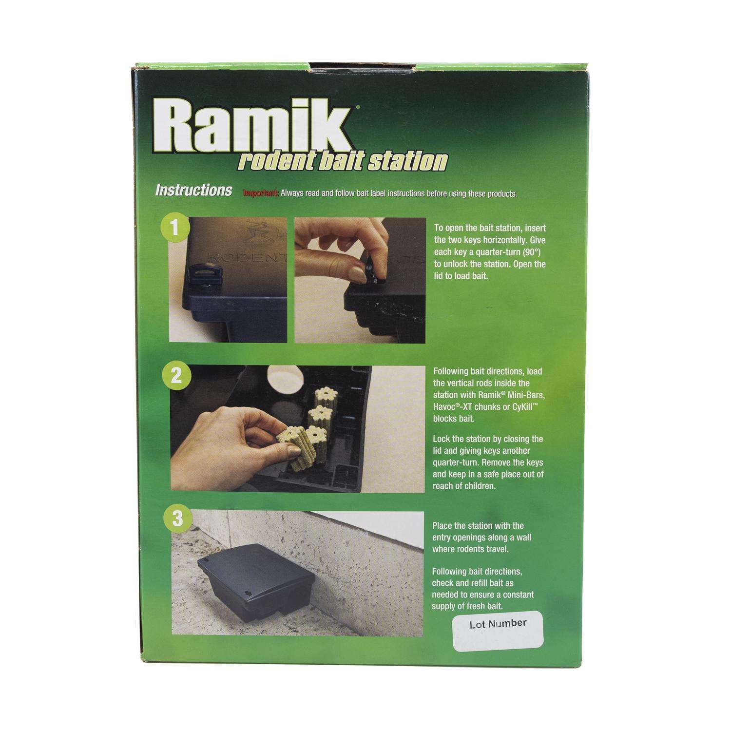  Ramik Non-Toxic Rodent Bait Station Blocks For Mice And Rats 1 Pk