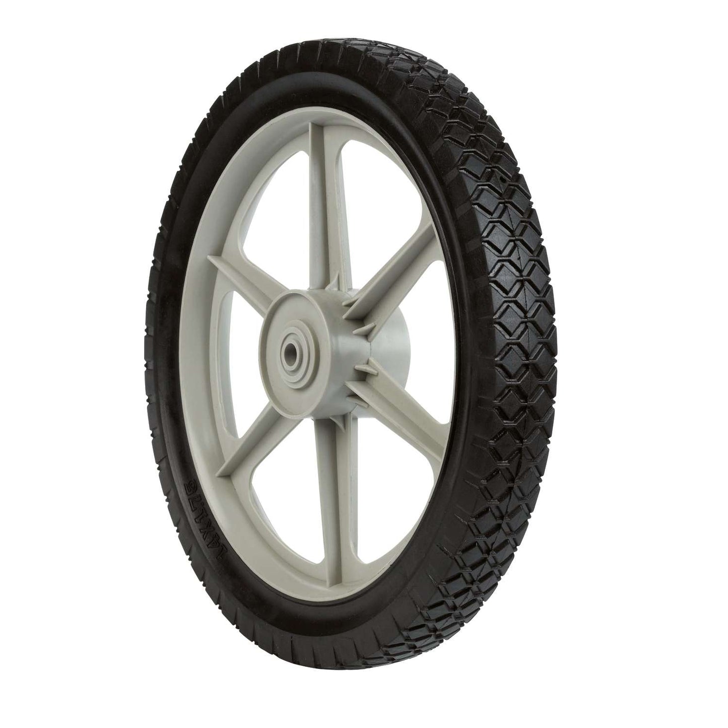  Arnold 1.75 In. W X 14 In. D Plastic Lawn Mower Replacement Wheel 60 Lb