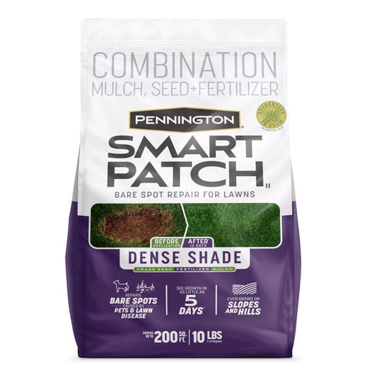  Pennington Smart Patch Mixed Dense Shade Seed/Fertilizer/Mulch Repair Kit 10 Lb