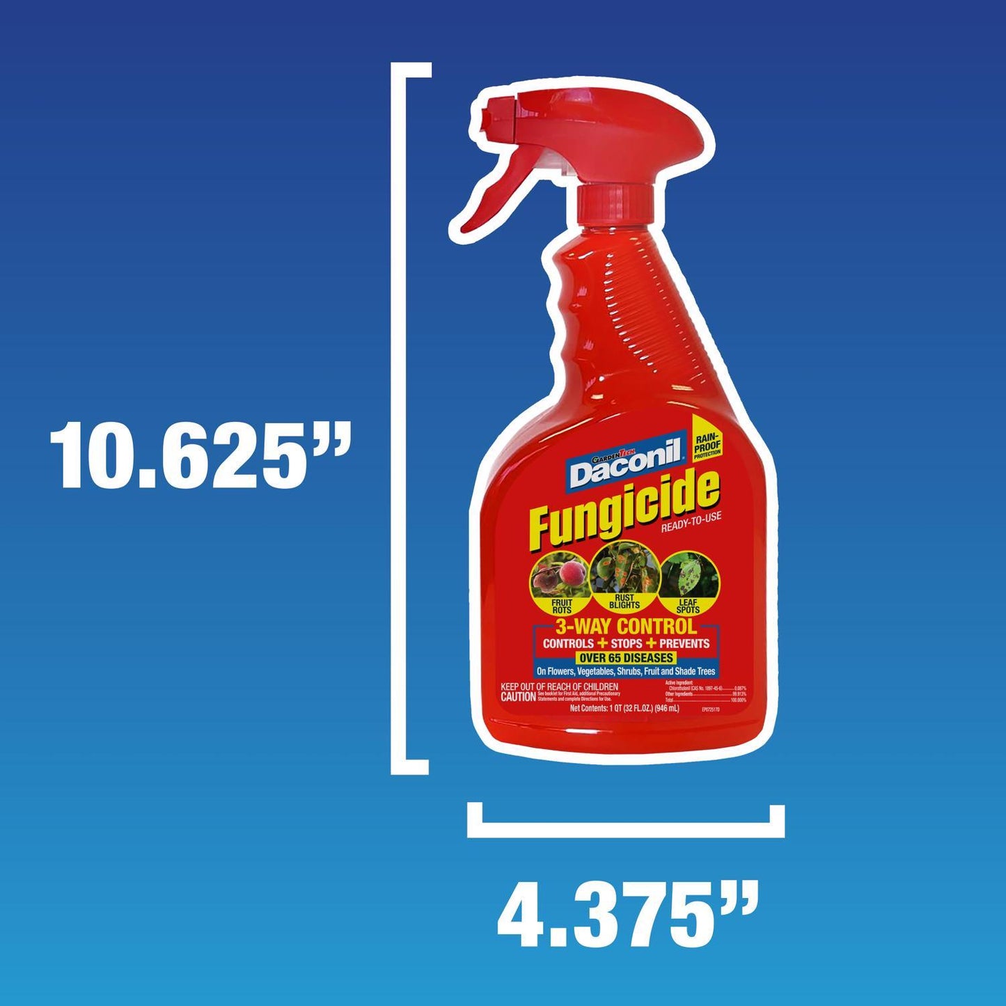  GardenTech Daconil Liquid Fungicide 32 Oz